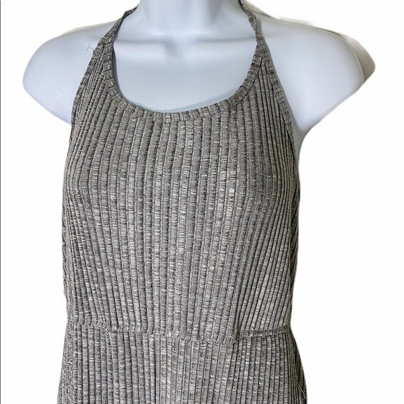 Urban Outfitters Gray Halter Neck Jumpsuit - Picture 3 of 6